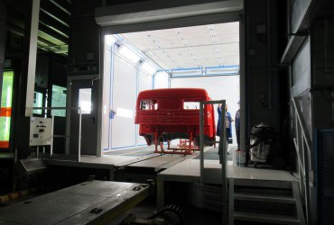 Производство камер окраски для грузовых автомобилей